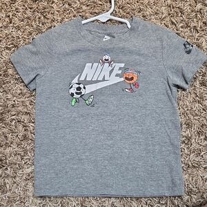 Nike Gray Kids Short Sleeve Tee